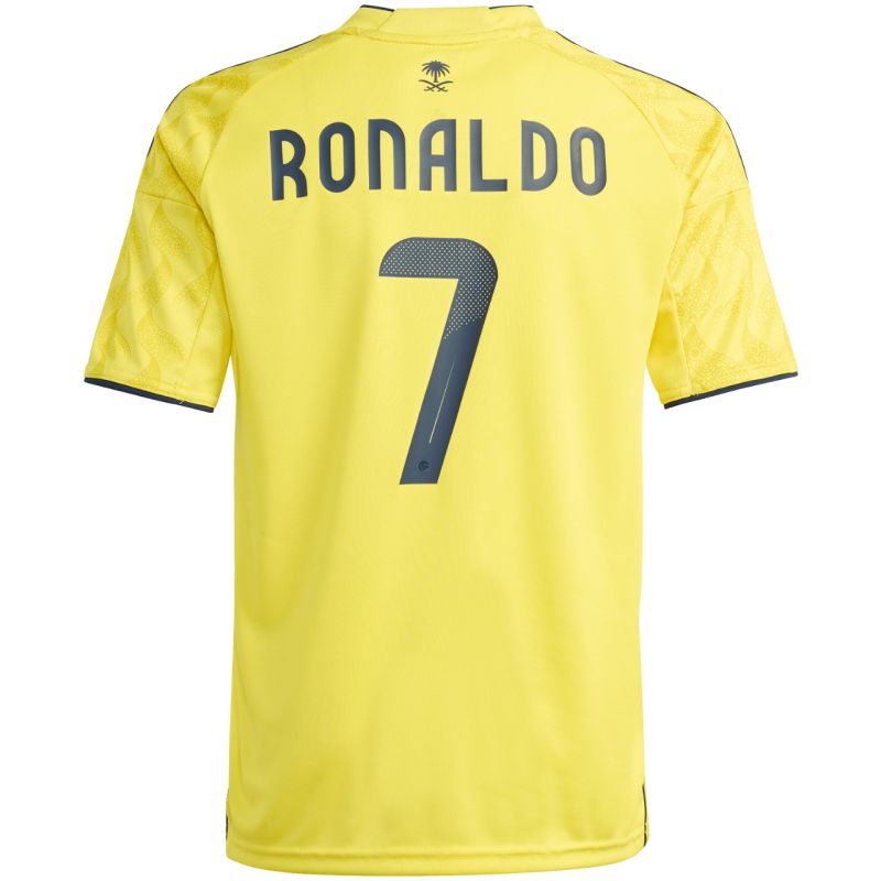 3. adidas Al Nassr FC 2025/2026 Home Jersey for Kids, Yellow JN7981