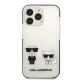 3. Karl Lagerfeld KLHCP13LTPEKCW iPhone 13 Pro / 13 6.1" hardcase white/white Karl&Choupette