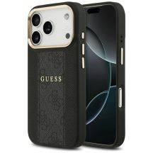 Guess 4G Stripe MagSafe case for iPhone 17 Pro - black