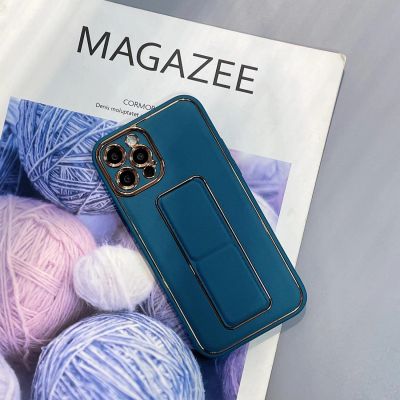3. New Kickstand Case for iPhone 12 with stand blue