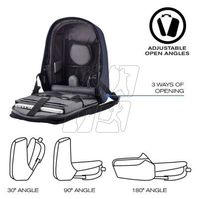 13. XD DESIGN ANTI-THEFT BACKPACK BOBBY HERO XL NAVY P/N: P705.715