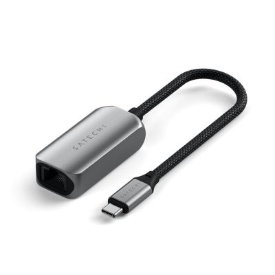 7. Satechi Ethernet Adapter - USB-C 2.5 to Ethernet adapter (space gray)