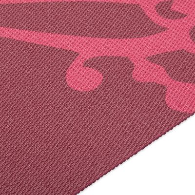 4. GAIAM Cherry Sundial Layers Yoga Mat 5 mm 66301