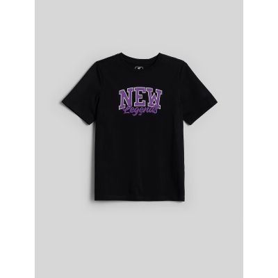 4. Boys' Regular-Fit Printed T-Shirt 4F 4FJRAW26TTSHM4525-20S