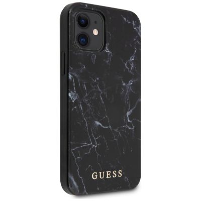 4. Guess Marble Case for iPhone 12 mini - Black