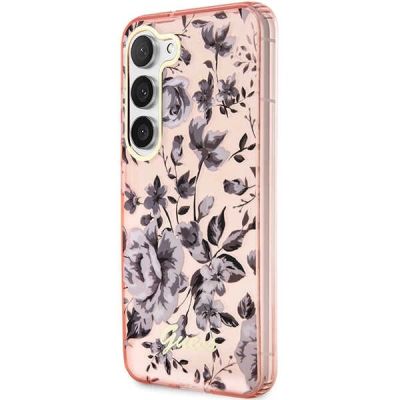2. Guess GUHCS23MHCFWSP S23+ S916 pink/pink hardcase Flower Collection