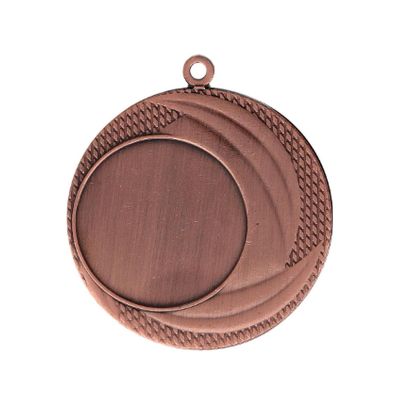 Bronze medal overall with space for an emblem 25 mm steel