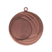Bronze medal overall with space for an emblem 25 mm steel