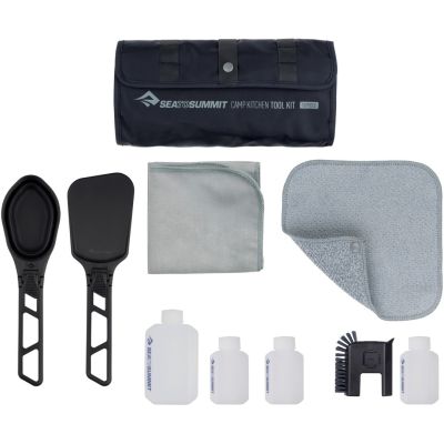 SEA TO SUMMIT Camp Kitchen Tool Kit with bottles - 10 pieces one size