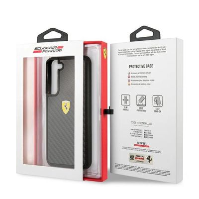 8. Ferrari FEHCS22MFCAK S22+ S906 black/black hardcase On Track Real Carbon