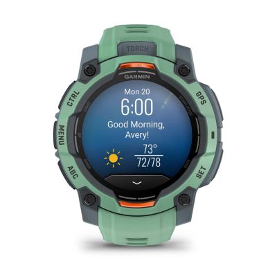 9. Garmin Instinct 3 AMOLED 45mm smartwatch