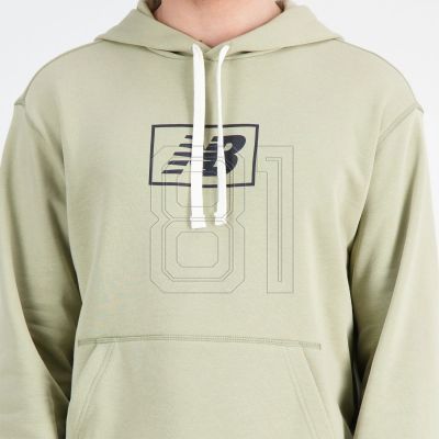 10. New Balance Essentials Hoodie M MT33508FUG