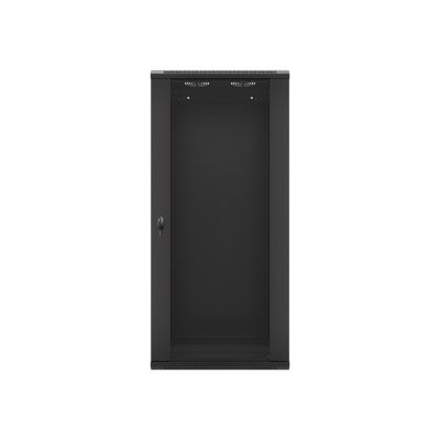 9. Lanberg WF01-6427-10B 27U Rack Wall Mounted Cabinet Black