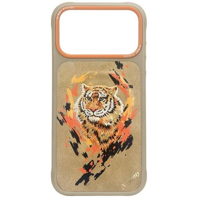 Nimmy Tiger MagSafe case for iPhone 17 Pro Max - light brown
