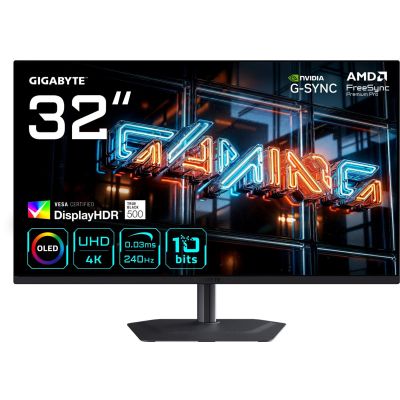 2. GIGABYTE QD-OLED MONITOR 31.5" MO32U24 240Hz