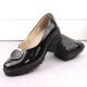 7. Women's patent leather shoes with decoration Filippo DP4569