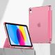 4. Tech-Protect SC Pen Hybrid Case for iPad 10 / 2022 - Pink - Transparent