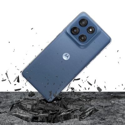 2. 3mk Clear Case for Motorola Moto Edge 60 / 60 Fusion - transparent