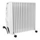 2. Oil-Filled Radiator Noveen OH1501 2500 Watt + 400 Watt Turbo Fan
