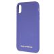 3. Karl Lagerfeld Silicone iPhone Xr Case - Purple