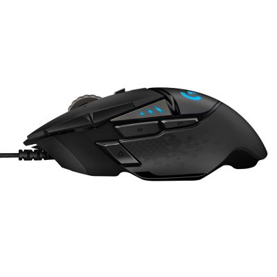 3. Logitech G502 Gaming HERO EU Mouse 910-005471 (optical; 16000 DPI; black)