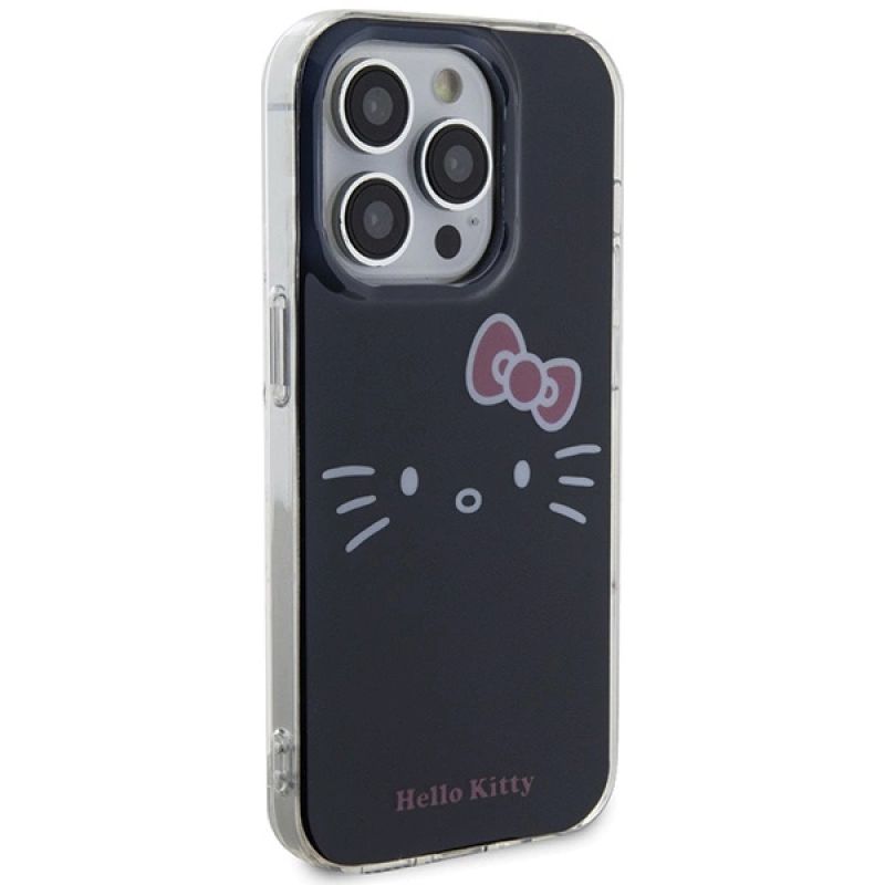 4. Hello Kitty IML Kitty Face case for iPhone 13 Pro Max - black
