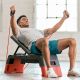 4. Reebok adjustable step with bench function RAP-15170RD