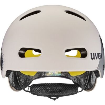 4. UVEX Kid 4 Style MIPS Children's Bike Helmet, Dirt Warm Grey