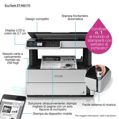 24. Epson EcoTank M2170 multifunction printer