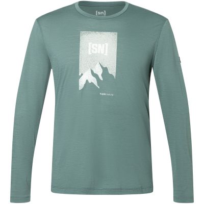 2. Men’s SUPER.NATURAL M 2 Pitch LS Long-Sleeve Shirt, Green