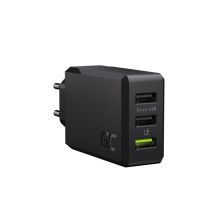GREEN CELL MAINS CHARGER CHARGE SOURCE 3 3XUSB 30W QC 3.0