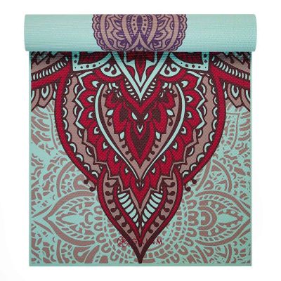 13. Gaiam Ara Rouge Double-Sided Yoga Mat 6 mm 63368