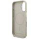 7. Karl Lagerfeld FW Stamped Karl MagSafe iPhone 16 Case - Beige