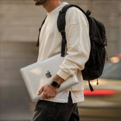 13. Tech-Protect SmartShell Case for McBook Neo 13" - Transparent