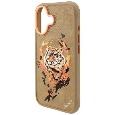 3. Nimmy Tiger MagSafe case for iPhone 17 - light brown