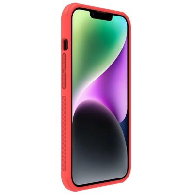 4. Nillkin Super Frosted Shield Pro case for iPhone 14 Plus, back cover, red