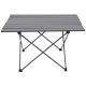 5. FOLDING TABLE 68x46x40CM GREY ALUMINUM IN A COVER