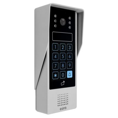 2. EURA VDP-90A3 DELTA video intercom + black monitor