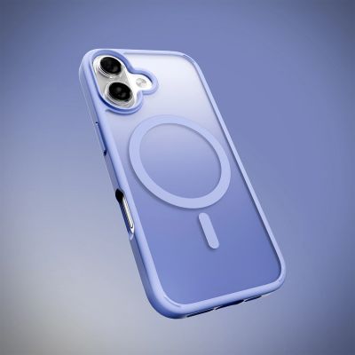 8. Puro Gradient TPU Case Compatible with MagSafe for iPhone 17 - Blue