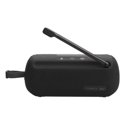 2. JBL TUNER 3 speaker (black, wireless, with FM and DAB+ radio)