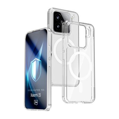 3mk Armor MagCase for Xiaomi 15 - transparent