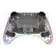 3. Deltaco Gaming GAM-198-T Game Controller Transparent Bluetooth/USB Gamepad Nintendo Switch, Nintendo Switch 2, Nintendo Switch OLED, Android, PC