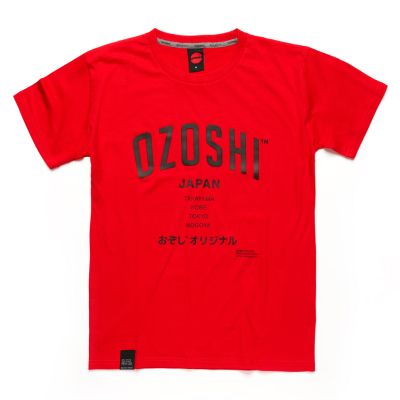 3. Ozoshi Atsumi M T-shirt red O20TS007