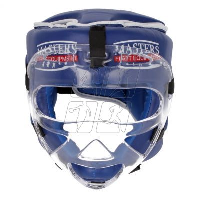 23. Masters boxing helmet with mask KSSPU-M (WAKO APPROVED) 02119891-M02