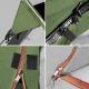 8. NILS CAMP Trekker III NC6312 3-Person Camping Tent, Green