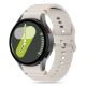 Tech-Protect Silicone Sport Strap for Samsung Galaxy Watch 4 / 5 / 5 Pro / 6 / 7 / FE - Beige