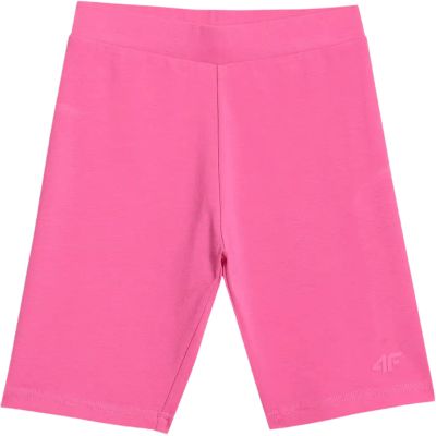 2. Girls' shorts 4F CAS F028 dark pink 4FJWSS26TSTIF028 53S