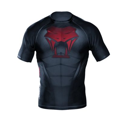 2. The "Snake" compression Rashguard shirt is made of DBX MORE DRY M material.