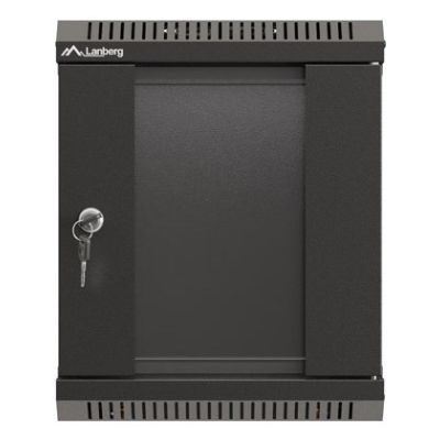 3. Lanberg WF11-3306-10B 6U Rack Wall Mount Cabinet Black