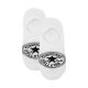 3. Converse 2-pack socks white E1138W